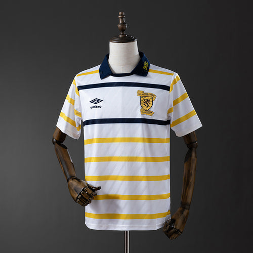 Scotland 88-91 Away Retro Jersey detail