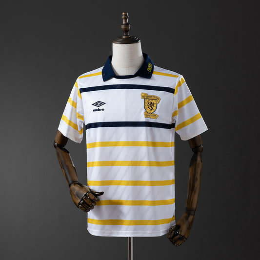 Scotland 88-91 Away Retro Jersey detail