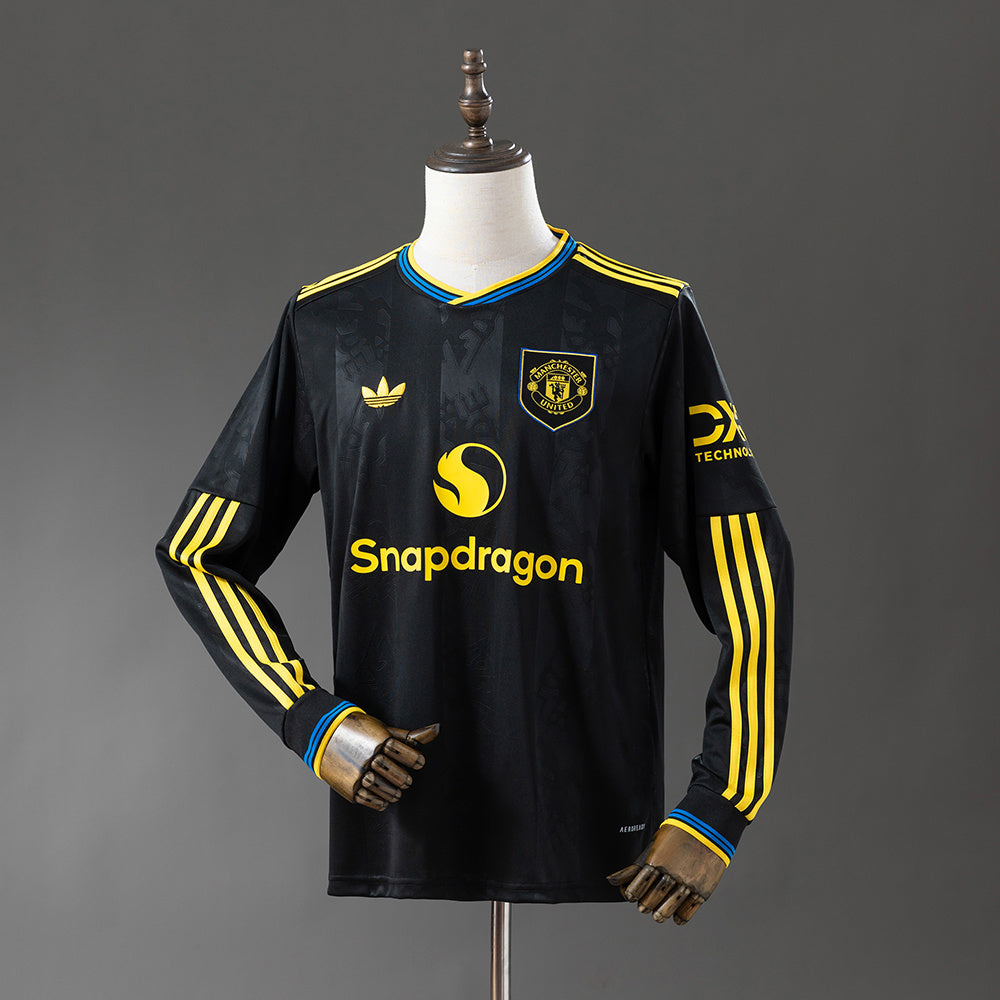 Manchester United 25-26 Third Away Long Sleeve Jersey detail
