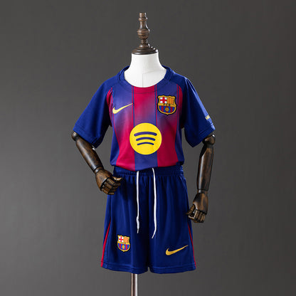 25-26 kids Barcelona home detail