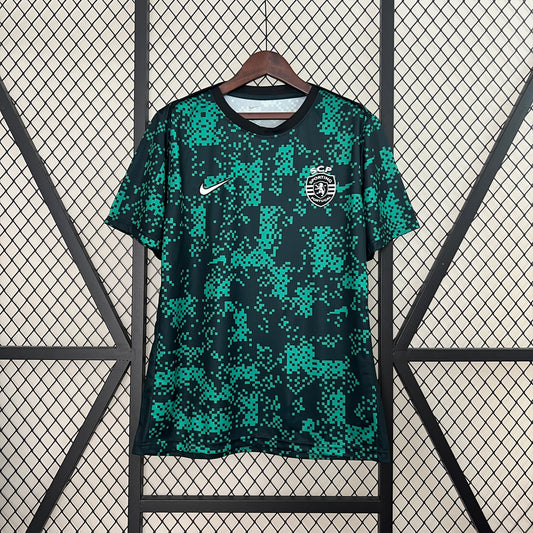 24-25 Sporting Lisbon Training Jersey detail