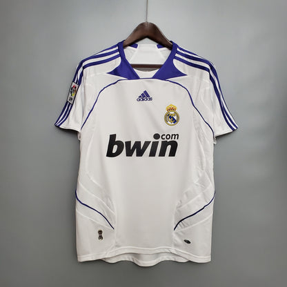 Retro Real Madrid 07-08 home detail
