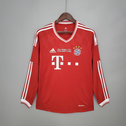 Retro long sleeve Bayern Munich 13-14 Champions League home