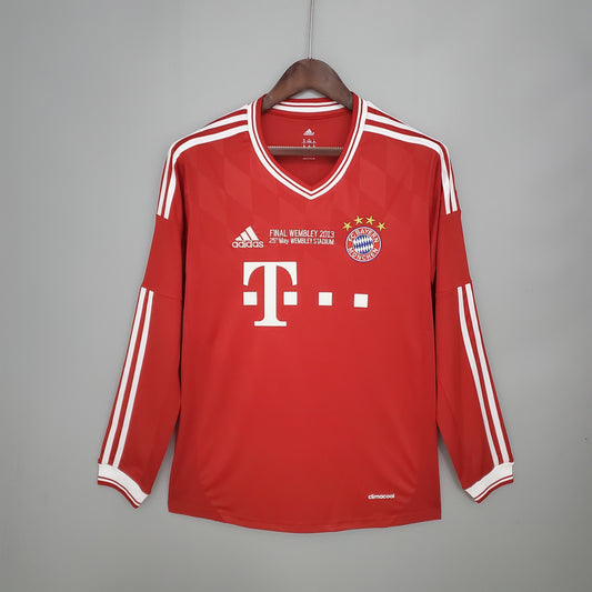 Retro long sleeve Bayern Munich 13-14 Champions League home