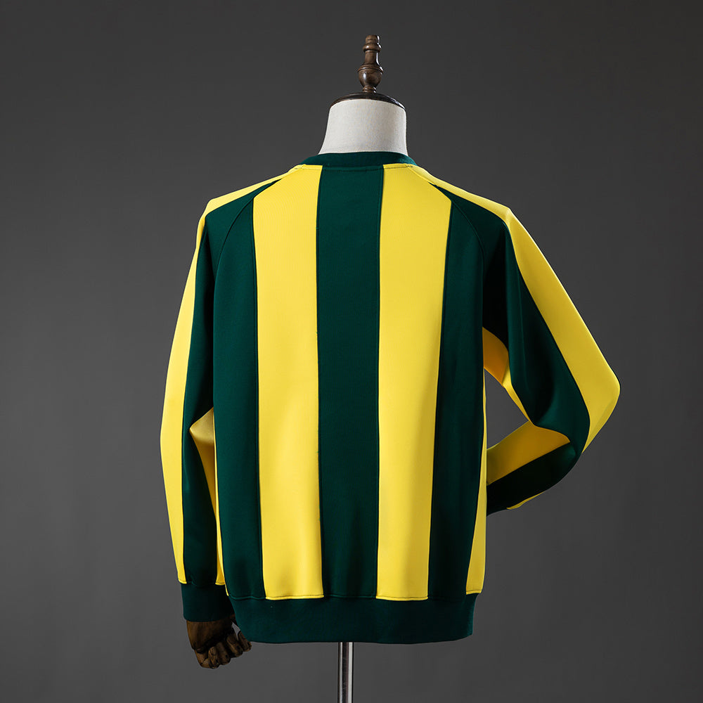 Brazil Long-sleeved Sweatshirt - Yellow & Green M-
