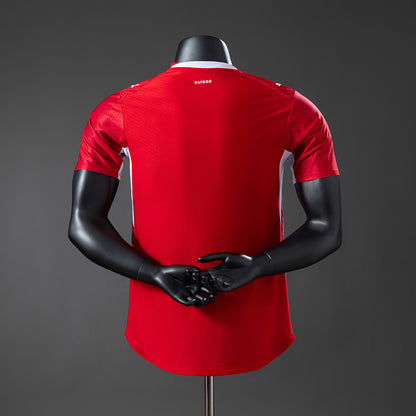 Switzerland 2026 Home Player Version Jersey detail
