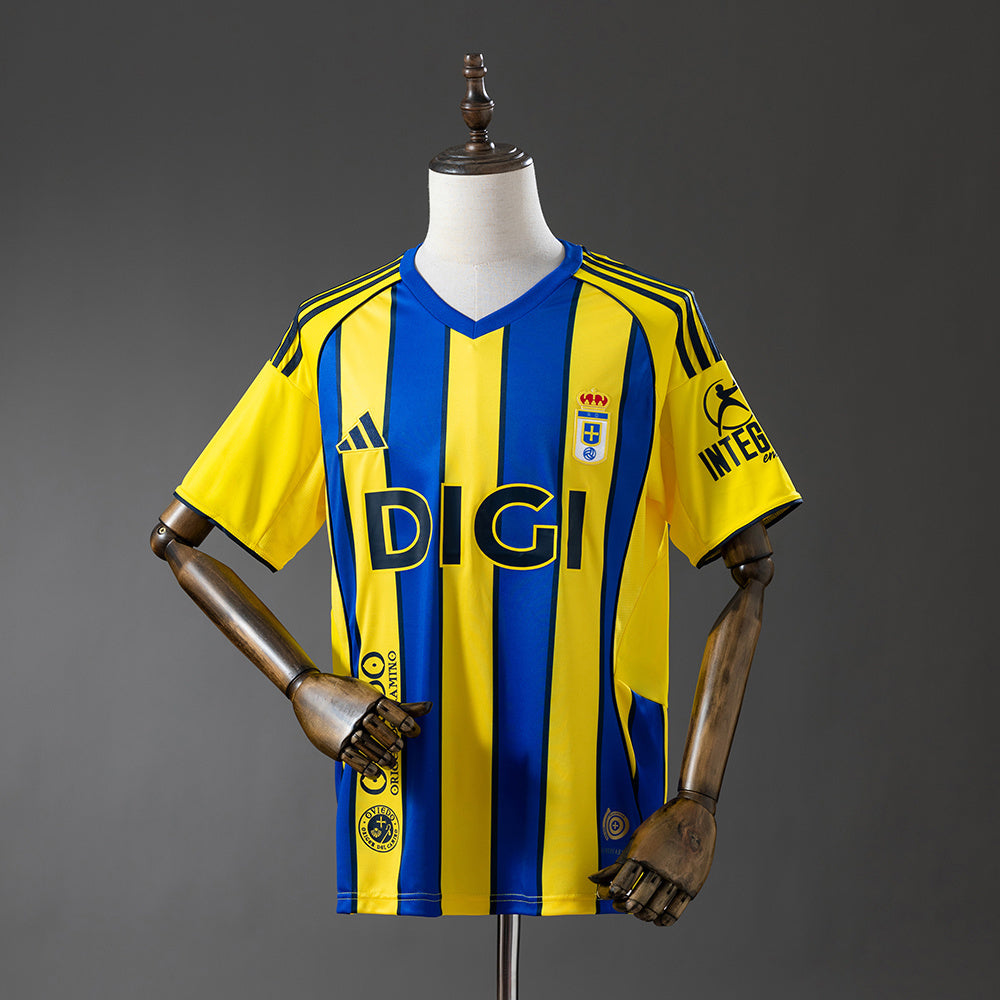 25-26 Real Oviedo away detail