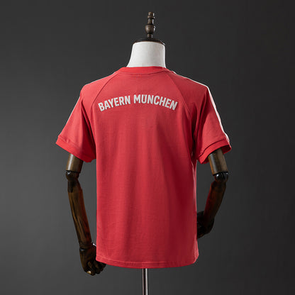 Bayern Munich Adicolor Classics 3-Stripes Red T-Shirt