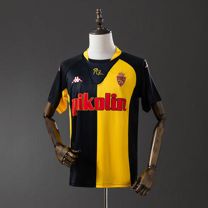 Retro Zaragoza 01-02 Away detail