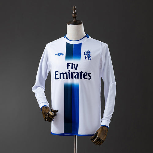 Retro long-sleeved 03-05 Chelsea away detail