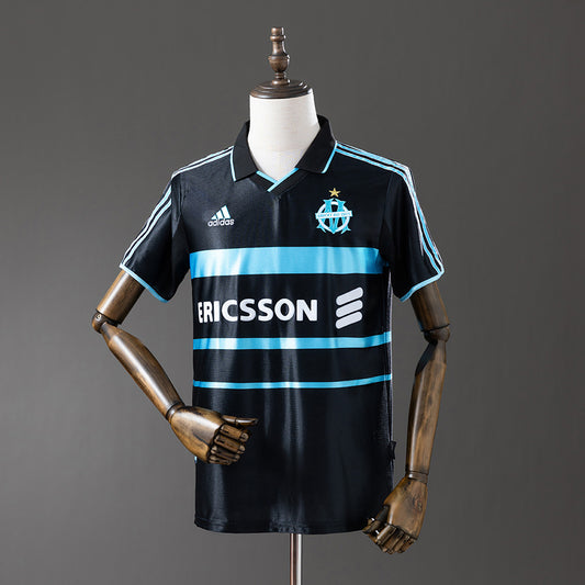 Marseille 99-00 Third Away Retro Jersey detail