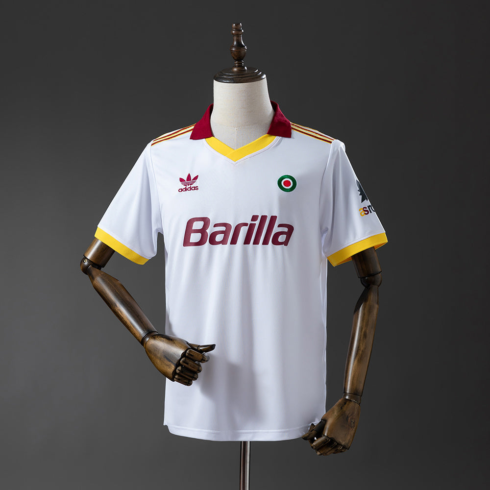 Retro Roma 91-92 Away detail