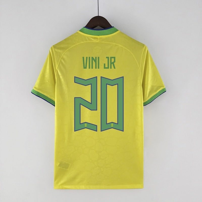 2022 Brazil World Cup jersey home detail