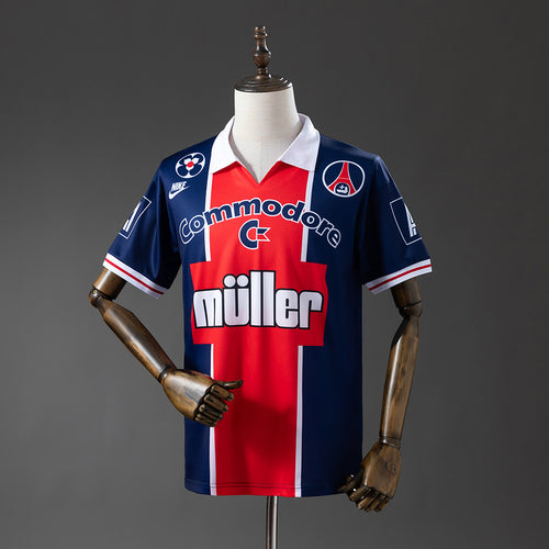 PSG 91-92 Home Retro Jersey detail