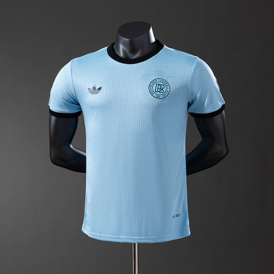 Germany 125th Anniversary Edition Blue Player Version Jersey detail