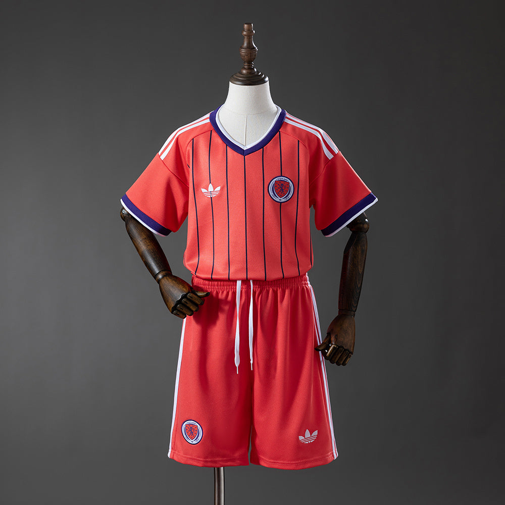 Scotland 2026 Away Kids Kit Jersey detail