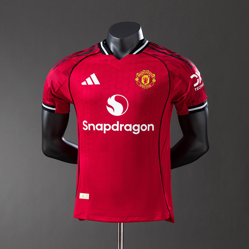 M-U 25-26 Home Player Version Jersey detail