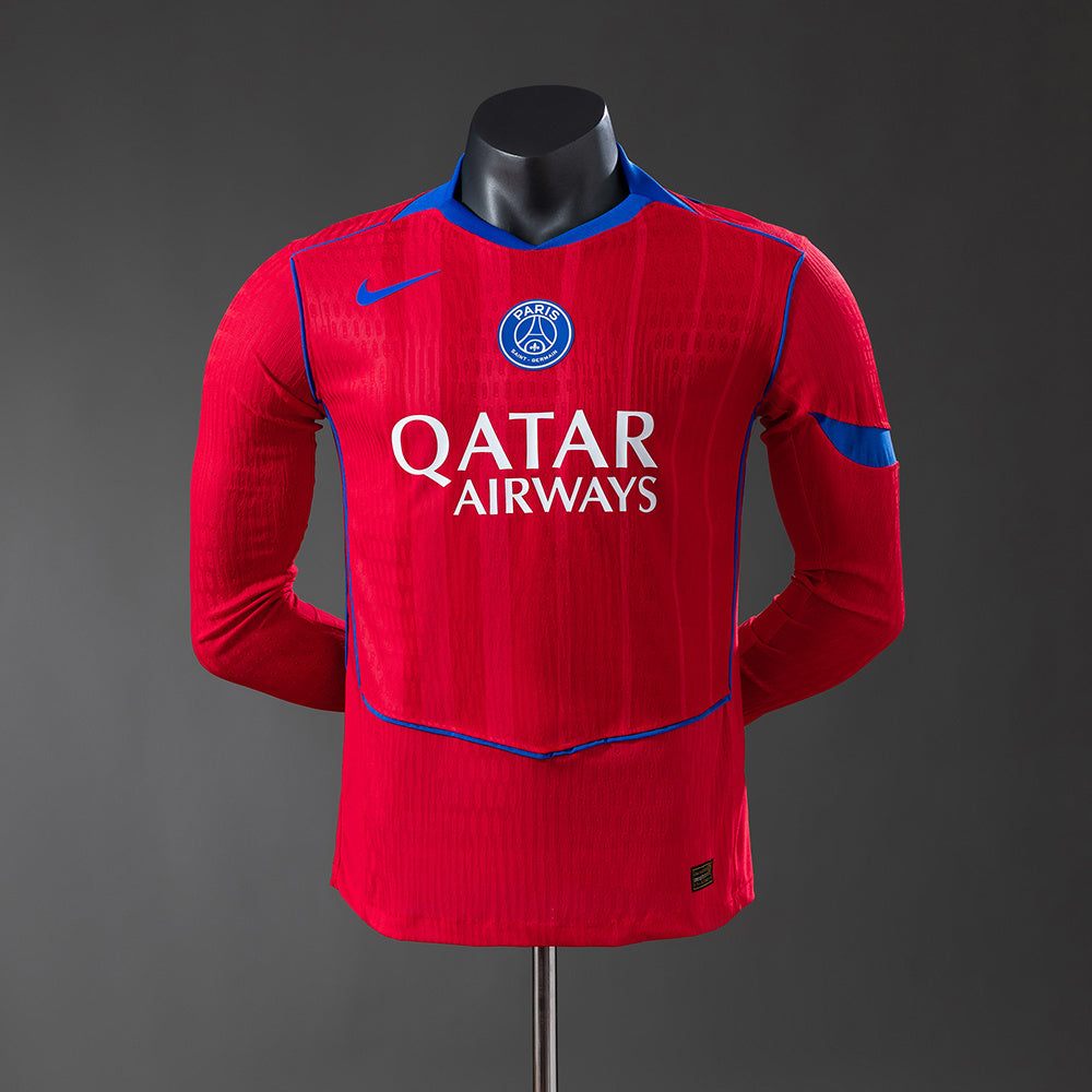 PSG 25-26 Third Away Long-Sleeve Player Version Jersey detail