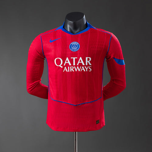 PSG 25-26 Third Away Long-Sleeve Player Version Jersey detail