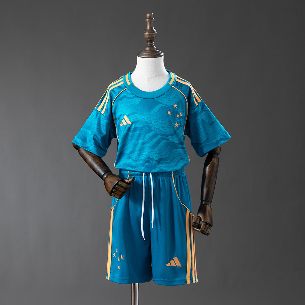 Cruzeiro 25-26 Third Away Kids Kit Jersey