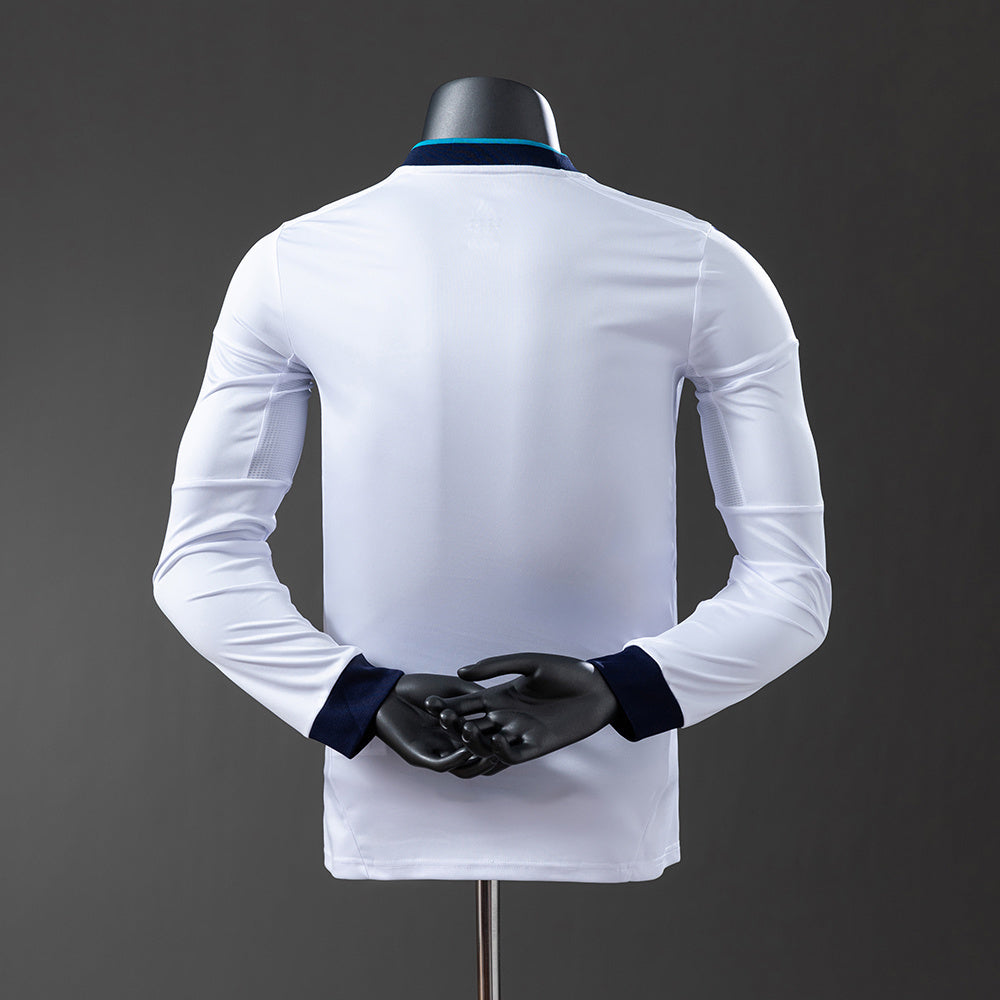 Real Madrid 12-13 Home Long Sleeve Player Version Retro Jersey