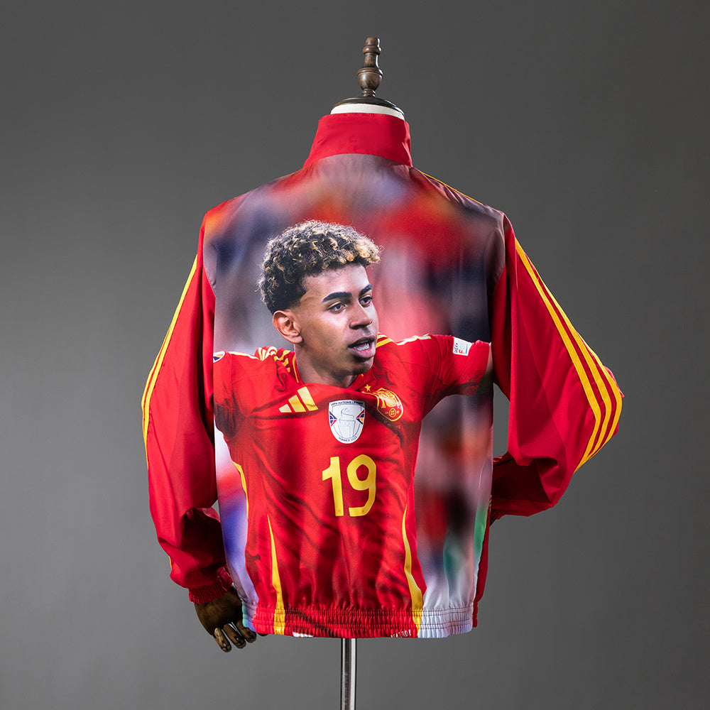 Spanish Yamal Reversible Jacket Windbreaker - Red