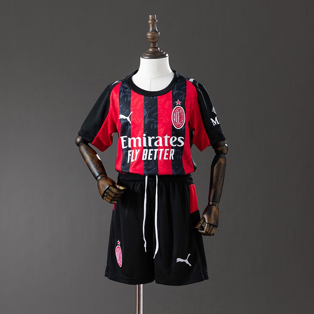 25-26 kids AC Milan home detail