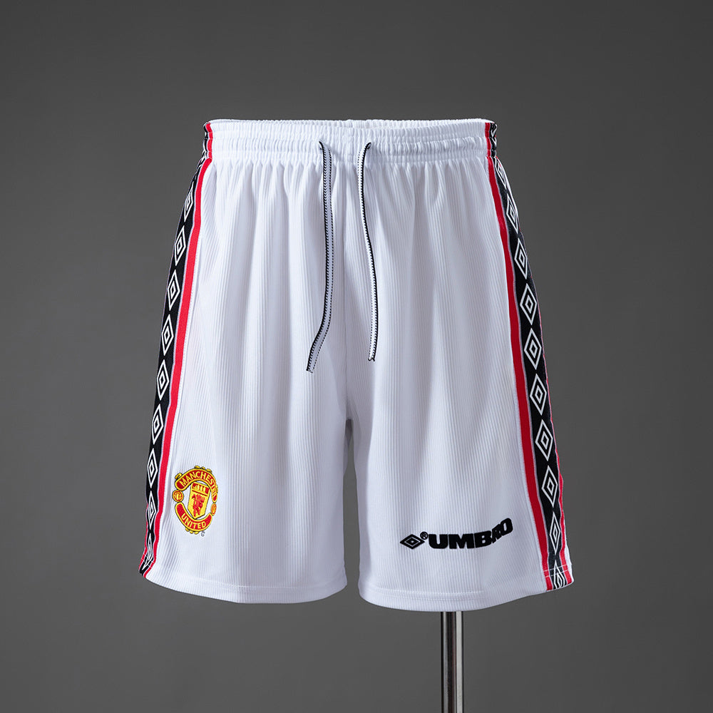 M-U 1998 Home Retro Shorts detail