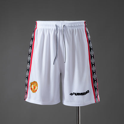M-U 1998 Home Retro Shorts detail