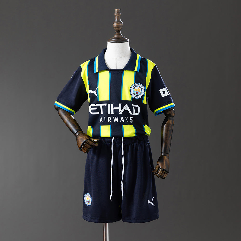 24-25 Kids Manchester City Away detail