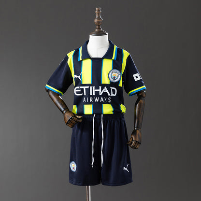 24-25 Kids Manchester City Away detail