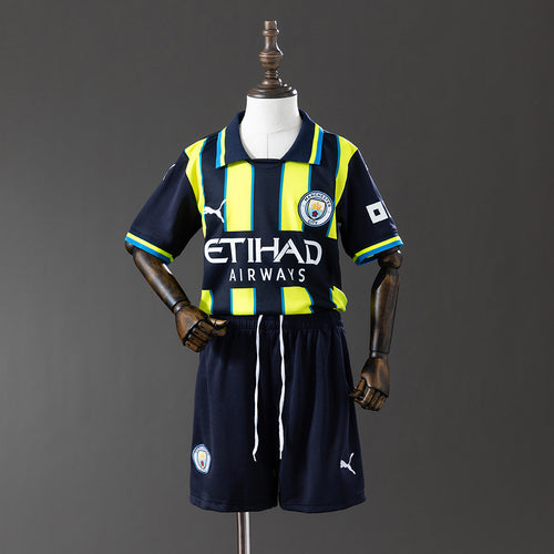 24-25 Kids Manchester City Away detail