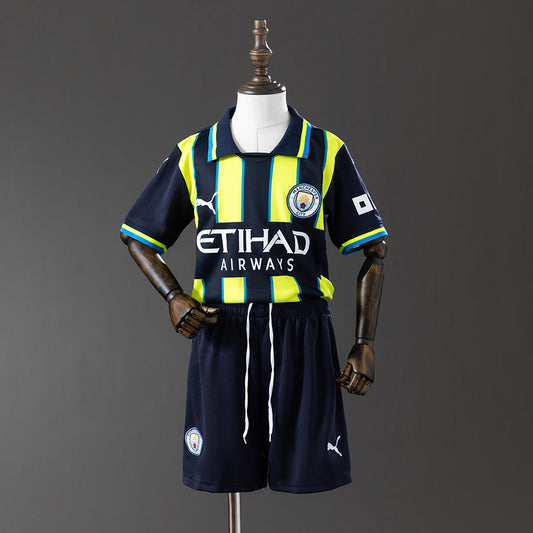 24-25 Kids Manchester City Away detail