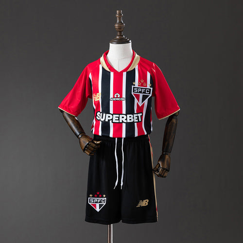 25-26 kids Sao Paulo away detail