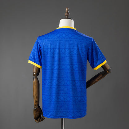 Brazil 26-27 Special Edition Blue Jersey detail