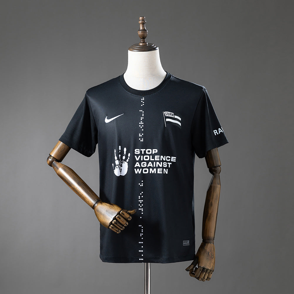 Sturm Graz 27-26 Stop Violence Against Women Special Kit Released Jersey