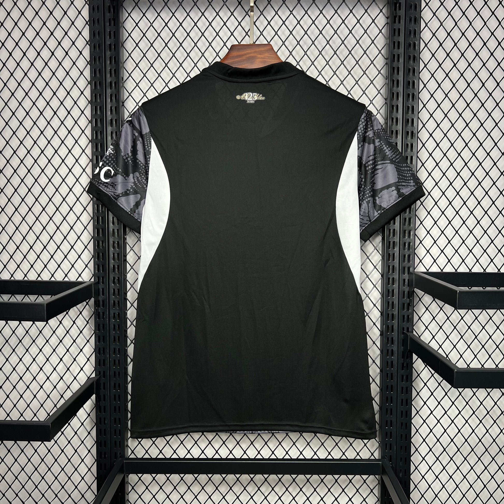 AC Milan 2024-25 Goalkeeper Jersey Black detail