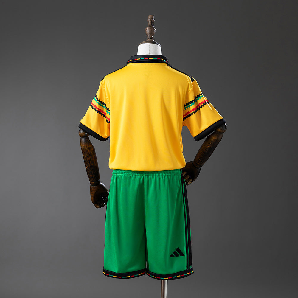 Jamaica 2026 Home Kids Kit Jersey detail