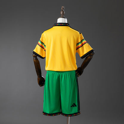 Jamaica 2026 Home Kids Kit Jersey detail