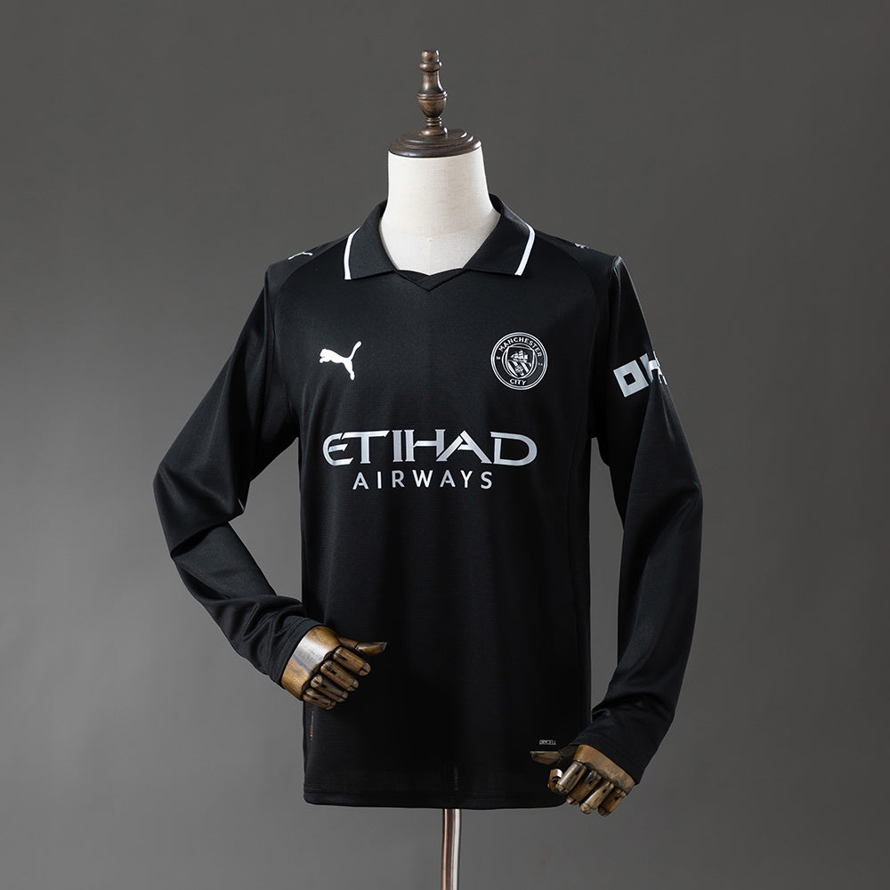 Manchester City 25-26 Away Long Sleeve Jersey detail