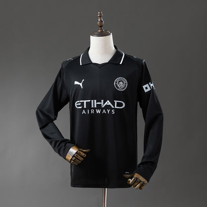 Manchester City 25-26 Away Long Sleeve Jersey detail