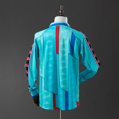 Barcelona 95-97 Away Long Sleeve Retro Jersey