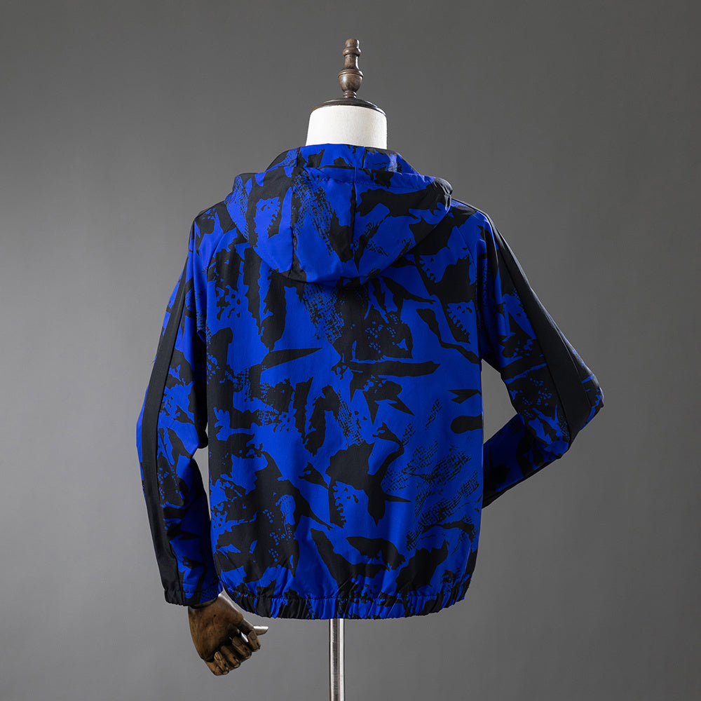 Barcelona 2026 Windbreaker - Blue detail