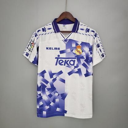 Retro Real Madrid 96-97 third away detail