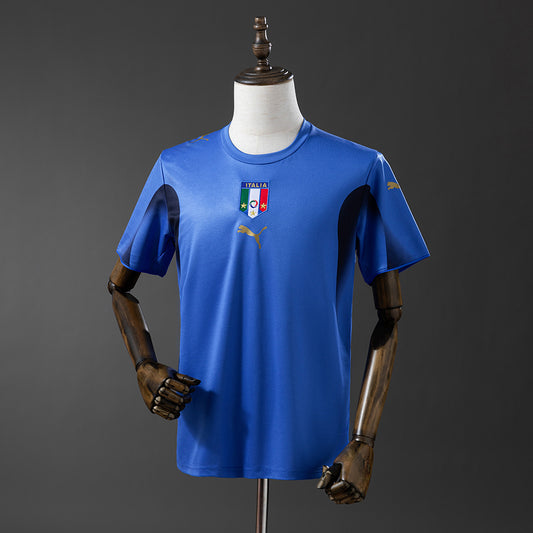 Italy 2006 Home Retro Jersey detail