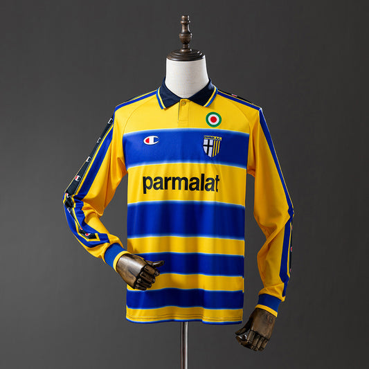 Parma Calcio 99-00 Home Long Sleeve Retro Jersey detail