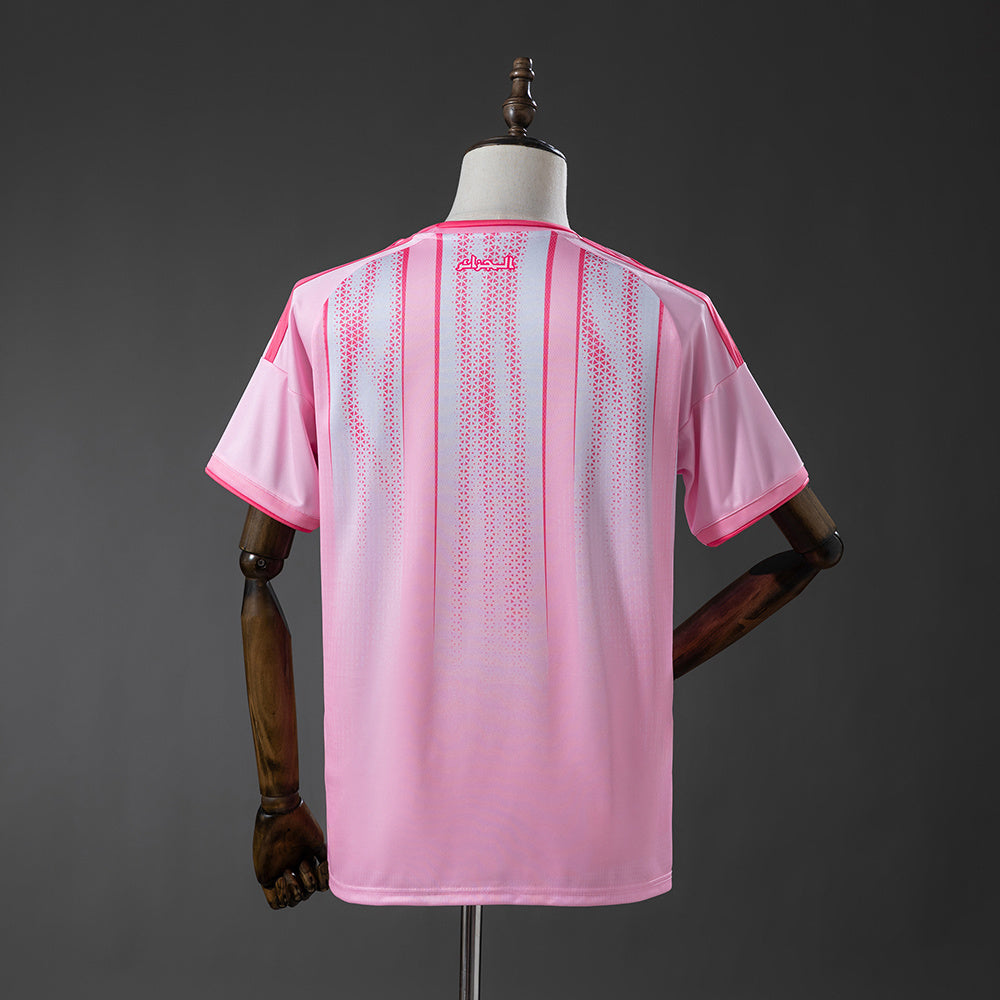 Algeria 2026 Pink Jersey detail