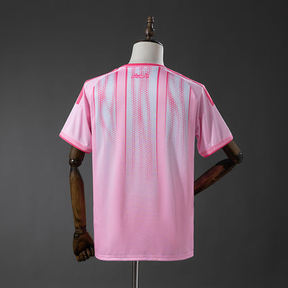 Algeria 2026 Pink Jersey detail
