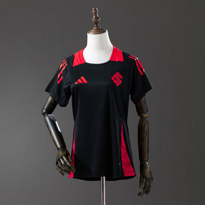 Internacional 25-26 Training Suit Black Women's Jersey detail