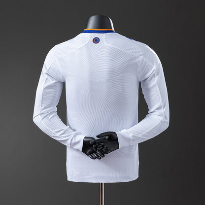 Real Madrid 21-22 Home Long Sleeve Player Version Retro Jersey